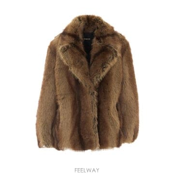 26FW 핑코 무스탕 107046 A3C6D31 Beige