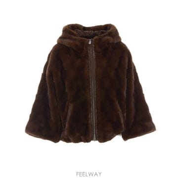 26FW 핑코 무스탕 107054 A3C5M11 Brown