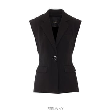 26FW 핑코 수트 자켓 107424 A3AHZ99 BLACK