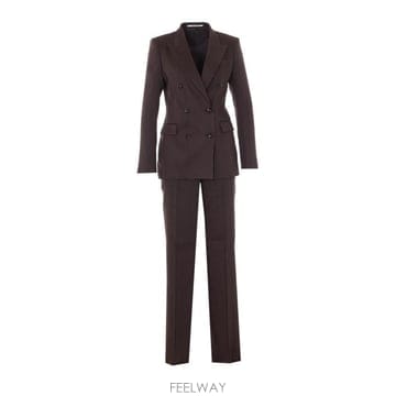 26SS 딸리아토레 수트 세트 T PARIGI10BAD A40005M1078 BROWN