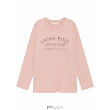 Anine Bing 26FW �ִϺ� ���� Ƽ���� A0812215 PKI1 PINK26FW �ִϺ� ���� Ƽ���� A0812215 PKI1 PINK