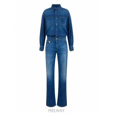26FW 엘리자베타프랜치 수트 TJ01D66E2 139 BLUE VINTAGE S