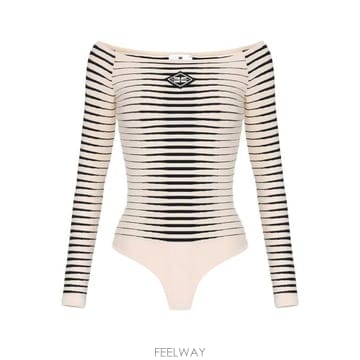 Elisabetta Franchi 26FW �����ں�Ÿ����ġ �ٵ��Ʈ Ƽ���� BK79S61E2 E84 BURRO NERO26FW �����ں�Ÿ����ġ �ٵ��Ʈ Ƽ���� BK79S61E2 E84 BU