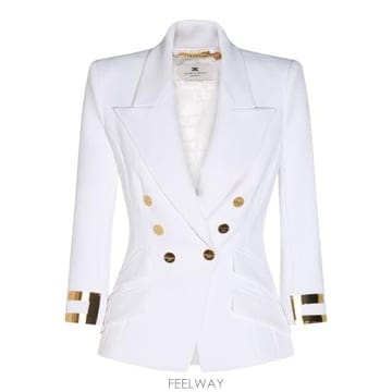Elisabetta Franchi 26FW �����ں�Ÿ����ġ �Ƿ� GI26866E2 360 AVORIO C26FW �����ں�Ÿ����ġ �Ƿ� GI26866E2 360 AVORIO C