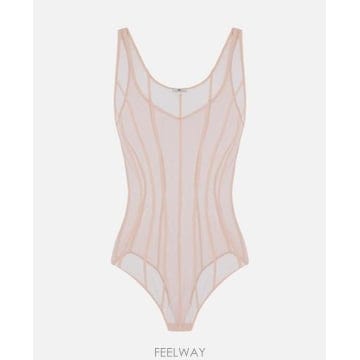 Elisabetta Franchi 26FW �����ں�Ÿ����ġ �ٵ��Ʈ Ƽ���� BO00961E2 EA1 NUDE26FW �����ں�Ÿ����ġ �ٵ��Ʈ Ƽ���� BO00961E2 EA1 NU