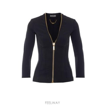 Elisabetta Franchi 26FW �����ں�Ÿ����ġ �Ƿ� GI19566E2 110 NERO S26FW �����ں�Ÿ����ġ �Ƿ� GI19566E2 110 NERO S