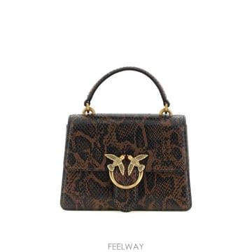 PINKO 26FW ���� ��Ʈ�� 100071A3E5 M16Q ROCCIA MARRONE ANTIQUE GOLD26FW ���� ��Ʈ�� 100071A3E5 M16Q ROCCIA MARRONE ANTIQU