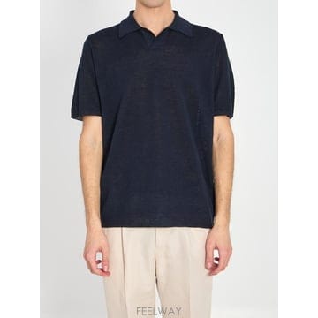 Roberto Collina 26SS �κ����� �ݸ��� ���� Ƽ���� 261MYA20124 BLUE26SS �κ����� �ݸ��� ���� Ƽ���� 261MYA20124 BLUE