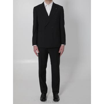 26SS 딸리아토레 수트 세트 2FNJ20B01060004 BLACK