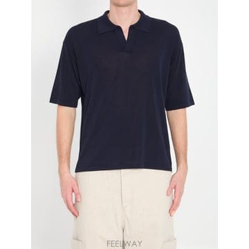 Roberto Collina 26SS �κ����� �ݸ��� ���� Ƽ���� 261MYA11024 BLUE26SS �κ����� �ݸ��� ���� Ƽ���� 261MYA11024 BLUE