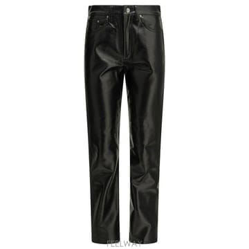 26FW 에이골디 가죽 팬츠 A341 1285DETOX Black
