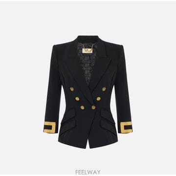 26FW 엘리자베타프랜치 수트 자켓 GI26866E2 110 NERO