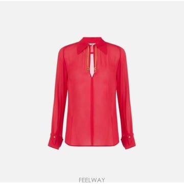 Elisabetta Franchi 26FW �����ں�Ÿ����ġ ����콺 CA19466E2 CG5 RED PASSION26FW �����ں�Ÿ����ġ ����콺 CA19466E2 CG5 RED PASSI