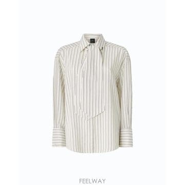 PINKO 26FW ���� ���� 107482A33Q ZZ1 BIANCO NERO26FW ���� ���� 107482A33Q ZZ1 BIANCO NERO