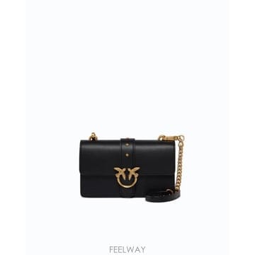 PINKO 26FW ���� ũ�ν��� 107622A0F1 Z99Q NERO ANTIQUE GOLD26FW ���� ũ�ν��� 107622A0F1 Z99Q NERO ANTIQUE GOLD