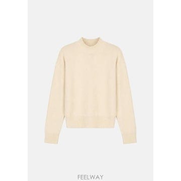 26FW 핑코 스웨터 107205A3G1 C15 BEIGE RUGIADA GELATA