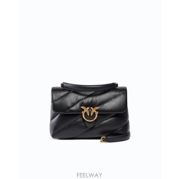 PINKO 26FW ���� ũ�ν��� 107616A0F2 Z99Q NERO ANTIQUE GOLD26FW ���� ũ�ν��� 107616A0F2 Z99Q NERO ANTIQUE GOLD