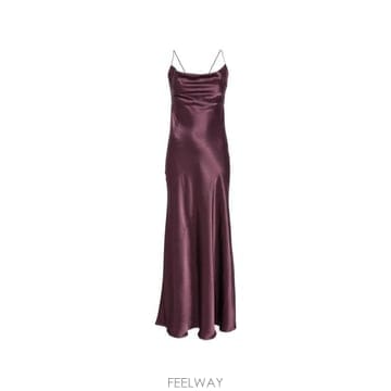 26SS 핑코 미디 원피스 106587A1Y5 R57 BORDEAUX DEGUSTAZ VINO