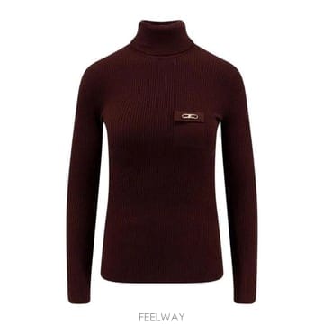 Elisabetta Franchi 25FW �����ں�Ÿ����ġ ��Ʋ�� MK11B56E2 EA4 Merlot25FW �����ں�Ÿ����ġ ��Ʋ�� MK11B56E2 EA4 Merlot