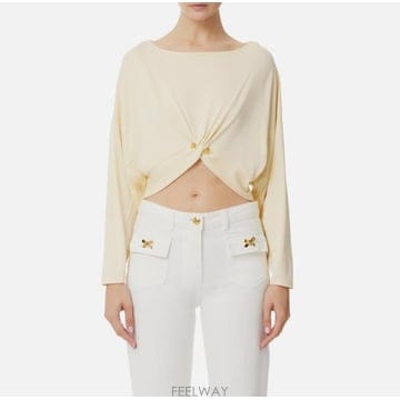 Elisabetta Franchi 25SS �����ں�Ÿ����ġ ������ MD00251E2 DC7 LEMONADE25SS �����ں�Ÿ����ġ ������ MD00251E2 DC7 LEMONADE
