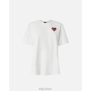 PINKO 26SS ���� ���� Ƽ���� 105526A33I ZR2 BIANCO ROSSO26SS ���� ���� Ƽ���� 105526A33I ZR2 BIANCO ROSSO