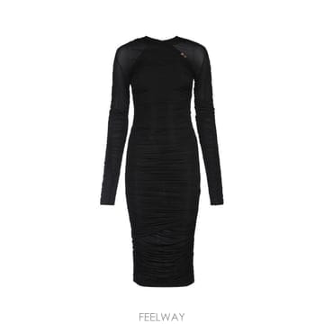 Elisabetta Franchi 25FW �����ں�Ÿ����ġ �̵� ���ǽ� AB88857E2 110 NERO25FW �����ں�Ÿ����ġ �̵� ���ǽ� AB88857E2 110 NERO