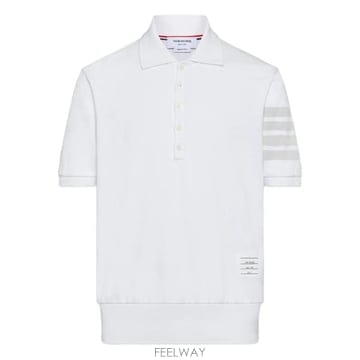 Thom Browne 26SS ����� ����Ʈ �������̵� ���� 4�� ���μ��� MJP236A J0253100 WHITE26SS ����� ����Ʈ �������̵� ���� 4�� ���μ��� MJP2