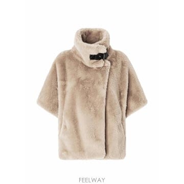 26FW 핑코 무스탕 107043 A3E7C32 BEIGE