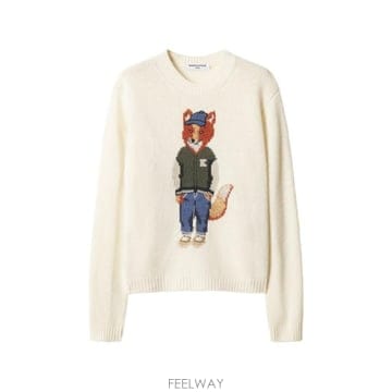 Maison Kitsune 26FW ����Ű���� ������ MRWKJ09KT1241 0383 PURE ECRU26FW ����Ű���� ������ MRWKJ09KT1241 0383 PURE ECRU