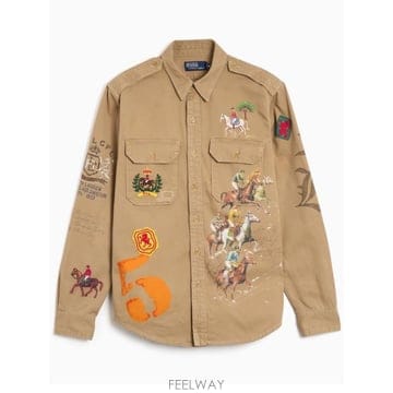 Ralph Lauren 26SS ���� �����η� ���� ���� 710 B14 277 001 DESERT KHAKI WITH HORSE26SS ���� �����η� ���� ���� 710 B14 277 001 DESERT KH