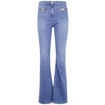 Elisabetta Franchi 25FW �����ں�Ÿ����ġ ���� ���� PJ12N56E2 104 BLU DENIM25FW �����ں�Ÿ����ġ ���� ���� PJ12N56E2 104 BLU DENI