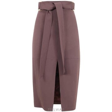 Elisabetta Franchi 26SS �����ں�Ÿ����ġ �̵� ��ĿƮ GO17361E2 644 COCOA26SS �����ں�Ÿ����ġ �̵� ��ĿƮ GO17361E2 644 COCOA