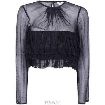 Elisabetta Franchi 26FW �����ں�Ÿ����ġ ����콺 CA18766E2 110 BLACK26FW �����ں�Ÿ����ġ ����콺 CA18766E2 110 BLACK
