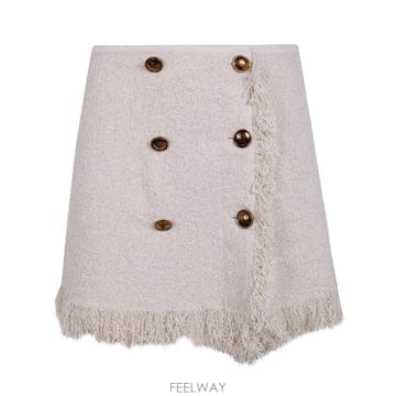 Elisabetta Franchi 26SS �����ں�Ÿ����ġ �̵� ��ĿƮ GK32R62E2 193 BUTTER26SS �����ں�Ÿ����ġ �̵� ��ĿƮ GK32R62E2 193 BUTTER