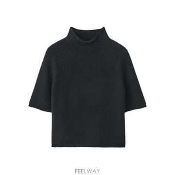 Lisa Yang 26FW ���� �� ���� Ƽ���� 2025150BLACK26FW ���� �� ���� Ƽ���� 2025150BLACK