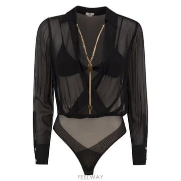 Elisabetta Franchi 26FW �����ں�Ÿ����ġ ����콺 ���� CB00966E2 BLACK26FW �����ں�Ÿ����ġ ����콺 ���� CB00966E2 BLACK