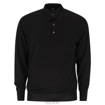 FEDELI 25FW �䵨�� ���� Ƽ���� MU007015 BLACK25FW �䵨�� ���� Ƽ���� MU007015 BLACK