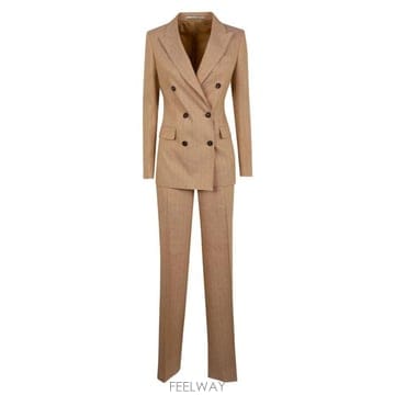 Tagliatore 26SS �������䷹ ��Ʈ ��Ʈ TPARIGI10BAD M50020F1107 BROWN26SS �������䷹ ��Ʈ ��Ʈ TPARIGI10BAD M50020F1107 BRO