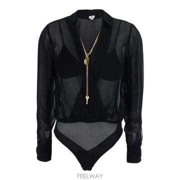Elisabetta Franchi 26FW �����ں�Ÿ����ġ ����콺 CB00966E2110 Black26FW �����ں�Ÿ����ġ ����콺 CB00966E2110 Black