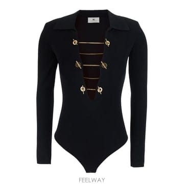 Elisabetta Franchi 26FW �����ں�Ÿ����ġ ž BK06S66E2110 Black26FW �����ں�Ÿ����ġ ž BK06S66E2110 Black