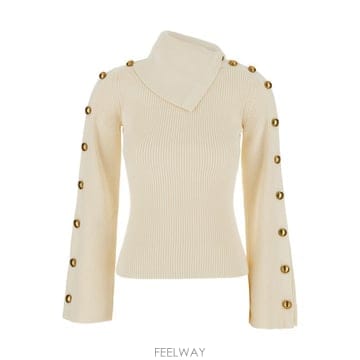 Elisabetta Franchi 26FW �����ں�Ÿ����ġ ���� Ƽ���� MK03S66E2193 White26FW �����ں�Ÿ����ġ ���� Ƽ���� MK03S66E2193 White