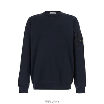Stone Island 26SS ���� ���Ϸ��� ��ư �ø��� ũ��� ����Ʈ���� L1S156100019S0410V0020 Blu26SS ���� ���Ϸ��� ��ư �ø��� ũ��� ����Ʈ���� L1S15