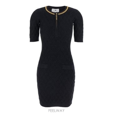 Elisabetta Franchi 25FW �����ں�Ÿ����ġ �̵� ���ǽ� AM20B56E2110 Black25FW �����ں�Ÿ����ġ �̵� ���ǽ� AM20B56E2110 Black