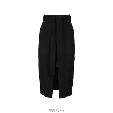 Elisabetta Franchi 26SS �����ں�Ÿ����ġ �̵� ��ĿƮ GO17361E2 110 NERO26SS �����ں�Ÿ����ġ �̵� ��ĿƮ GO17361E2 110 NERO