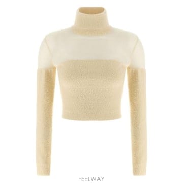 Elisabetta Franchi 25FW �����ں�Ÿ����ġ ��Ʋ�� MK54T57E2 DZ9 Milk25FW �����ں�Ÿ����ġ ��Ʋ�� MK54T57E2 DZ9 Milk