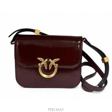 PINKO 26FW ���� ũ�ν��� 104297LOVEBOXMINI A1ENL88Q Castano26FW ���� ũ�ν��� 104297LOVEBOXMINI A1ENL88Q Castano