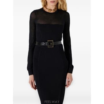 Elisabetta Franchi 26FW �����ں�Ÿ����ġ ���ַ� ��Ʈ CT62S67E2 110 Nero26FW �����ں�Ÿ����ġ ���ַ� ��Ʈ CT62S67E2 110 Nero