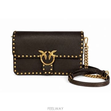 PINKO 26FW ���� ũ�ν��� 107665LOVEONE A2JGM12Q Marrone26FW ���� ũ�ν��� 107665LOVEONE A2JGM12Q Marrone
