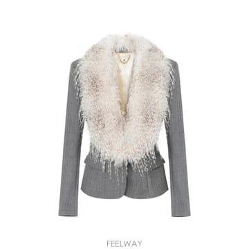 Elisabetta Franchi 26FW �����ں�Ÿ����ġ ��Ʈ ���� GI28967E2 431 GRIGIO MELANGE26FW �����ں�Ÿ����ġ ��Ʈ ���� GI28967E2 431 GRIGIO M
