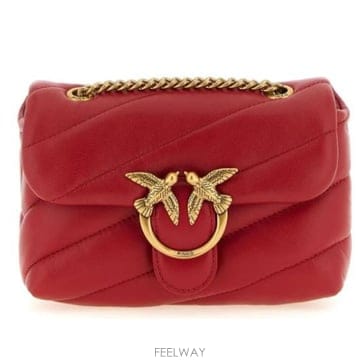 PINKO 26FW ���� ũ�ν��� 100040LOVEPUFFBABY A0F2R59Q Rosso26FW ���� ũ�ν��� 100040LOVEPUFFBABY A0F2R59Q Rosso